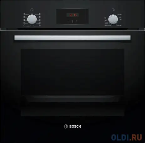 Электрический шкаф bosch hbf114eb1r черный, фотография 1