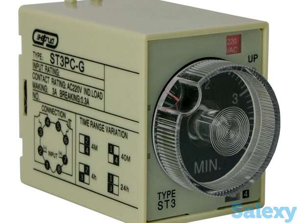 Реле времени 220V ST3PC-G (4-24h) Энергия, 10 шт, фотография 1