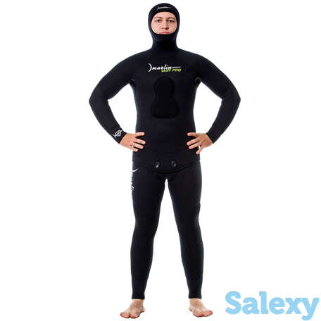 Гидрокостюм marlin skiff pro черный, 9 mm, фотография 1