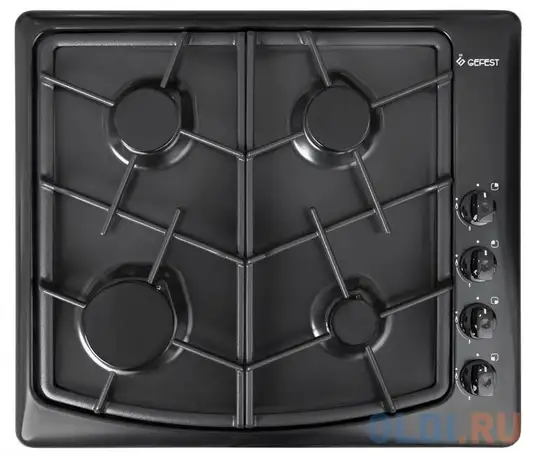 Варочная панель газовая gefest sg ch 1211 e21 черный, фотография 1