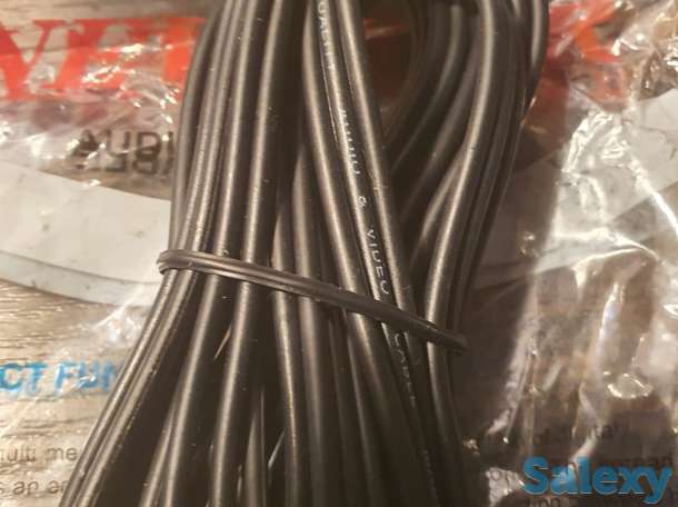 Кабель шнур три 3 тюльпана 3 RCA M/M, 1.8 метра, фотография 4