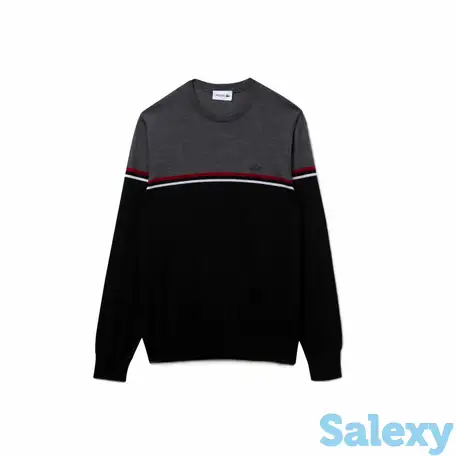 Мусжкой шерстяной свитер lacoste, фотография 1