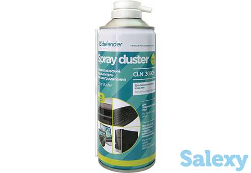 Сжатый воздух для очистки defender spray duster cln 30805 optima 400 мл, фотография 2