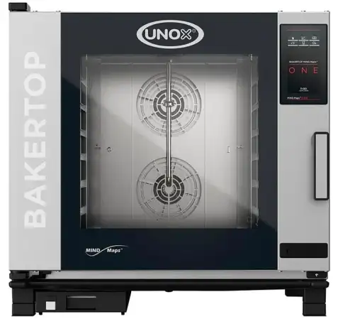 Конвекционная печь UNOX XEBC-06EU-E1RM серии BAKERTOP MIND.Maps ONE предназначена для выпечки хлебобулочных и кондитерс, фотография 1