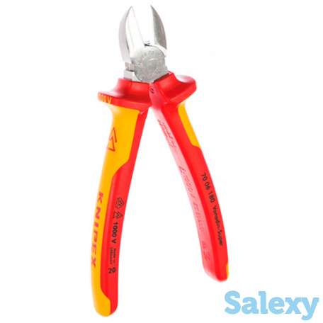 Бокорезы диэлектрические 1000v 180 мм knipex kn-7006180, фотография 4