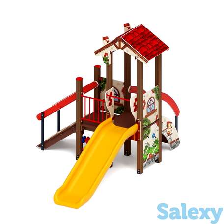 Детский игровой комплекс «в гостях у сказки» дик 1.05.01-03 h=900, фотография 1