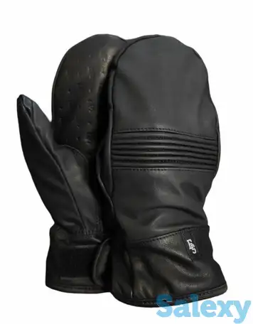 Варежки bonus gloves 22-23 athletic leather pro black, фотография 3
