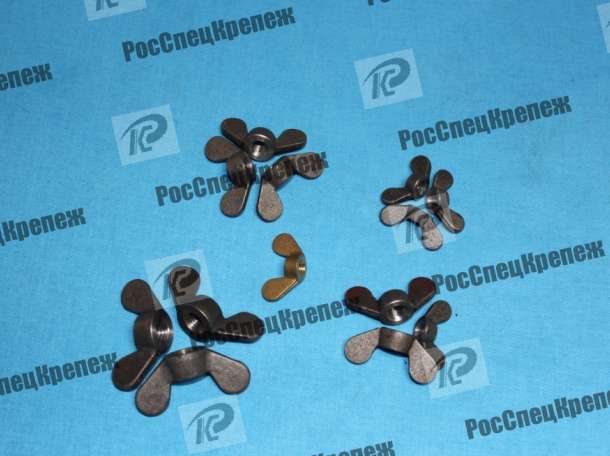 Гайка барашек М10-6Н,2М10-6Н.ГОСТ 3032-76, фотография 3