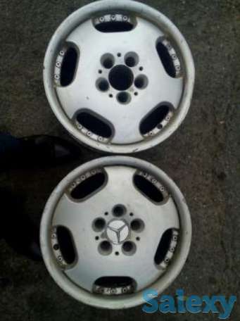 Диски мерседес r16, обмен на зимнюю резину 15р, фотография 1