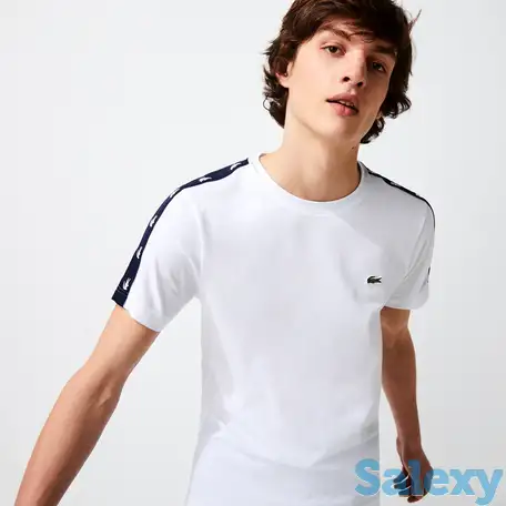 Мужская футболка lacoste с круглым вырезом, фотография 1