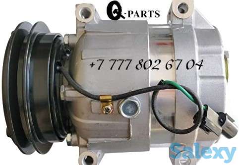 Компрессор кондиционера на экскаватор Hyundai R140W., фотография 2