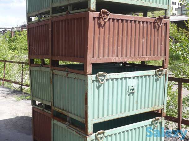 Предлагаем к продаже металлические ящики, тару, б/у, фотография 1