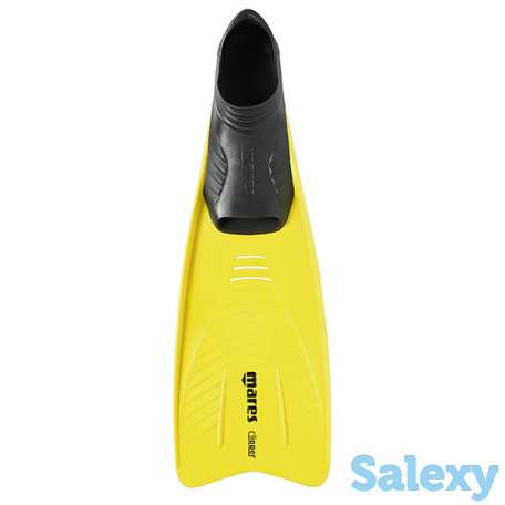 Ласты для плавания mares clipper - цв.желтый, фотография 2