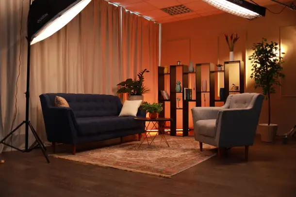 Студия для видеосъёмки с тремя залами, операторами, профессиональным оборудованием., фотография 4