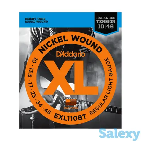 Струны для электрогитар d'addario exl110bt, фотография 1
