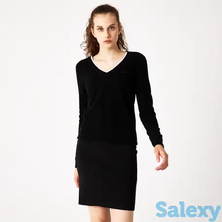 Женский свитер lacoste из шерсти и кашемира, фотография 1