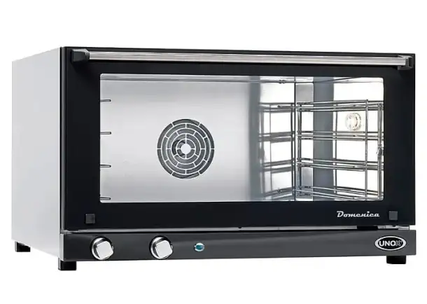 Конвекционная печь UNOX XF 043 серии LineMicro предназначена для приготовления различных блюд, выпечки хлебобулочных и к, фотография 1