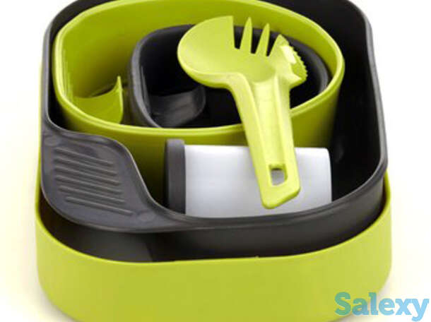 Набор посуды wildo camp-a-box complete lemon, фотография 1