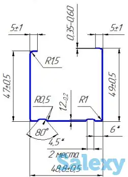 Оборудование для производства профилей для гипсокартона КНАУФ модель 6, фотография 1