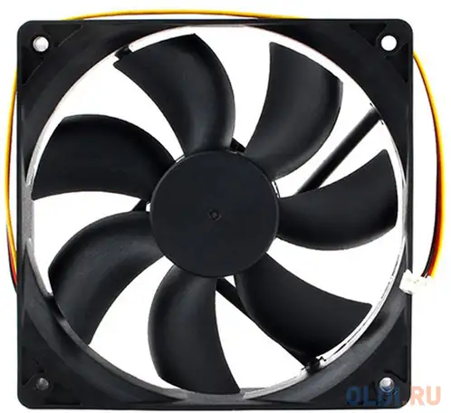 Gembird вентилятор 120x120x25 гидродинамический, 3 pin, провод 30 см (d12025hm-3), фотография 1