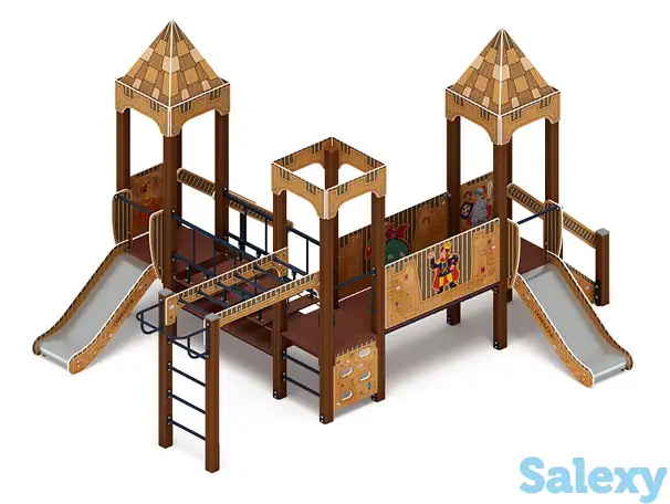 Королевство (картонное) - дик 1.15.08-22 - игровой комплекс h=750, фотография 1