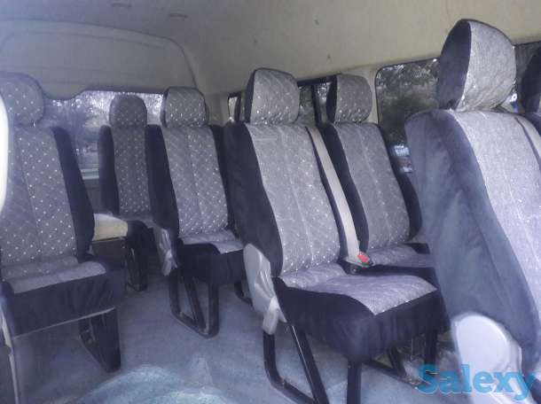 Пассажирские перевозки на тойота хайс 11мест. Город. Межгород. Трансфер. Аэропорт. Вокзал. Боровое. Развозка персонала., фотография 3