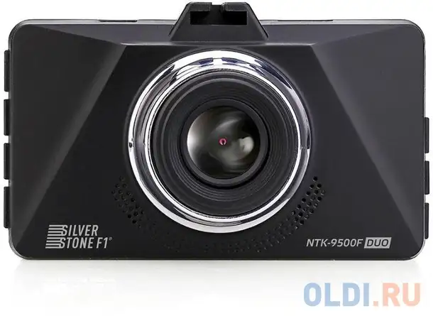 Видеорегистратор silverstone f1 ntk-9500f duo черный 12mpix 1080x1920 1080p 140гр. jl5211, фотография 1