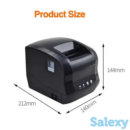 Принтер для печати штрих кодов этикеток, фотография 3