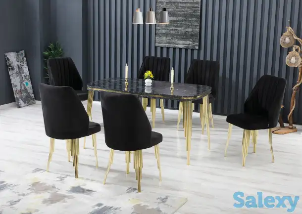 Стол 2253+6 стульев. Производство Турция., фотография 1