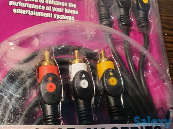 Шнур DVD кабель, домашний кинотеатр AV серии 1 метр Премиум, фотография 4