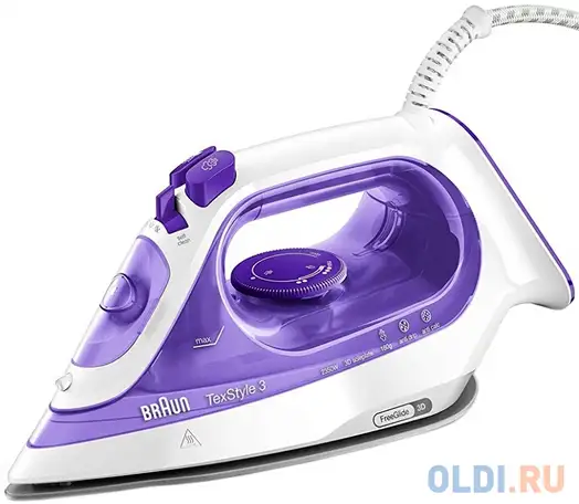 Утюг braun si 3042 2350вт белый синий, фотография 1