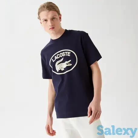 Мужская футболка lacoste relaxed fit, фотография 1