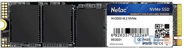 Ssd накопитель netac nv2000 1 tb pci-e 3.0 x4, фотография 1