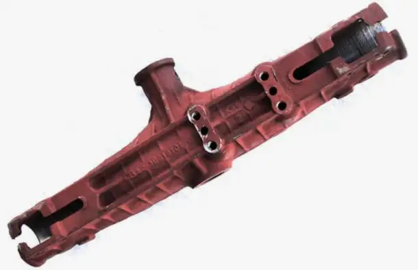 Балка оси передней МТЗ-80 с отверстиями под дозатор, фотография 2