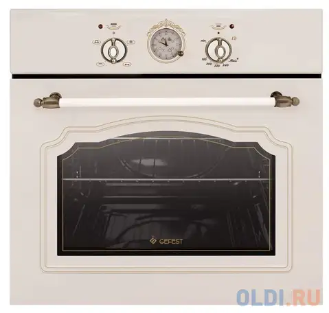 Газовый шкаф gefest dge 601-01 k64 кремовый, фотография 1