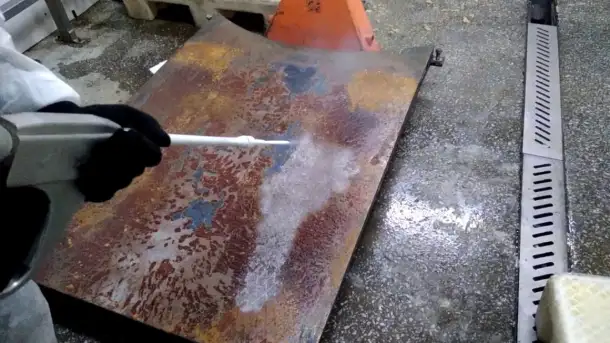 Криогенный бластинг, фотография 1