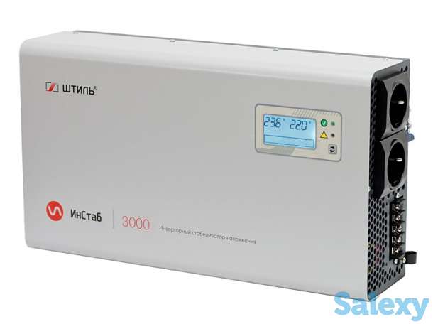 Инверторный стабилизатор напряжения штиль инстаб is3000 (uвых. 230в), фотография 3