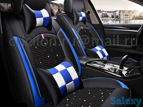 Чехол автомобильный для сидений. Класс люкс из эко кожи. Оптом., фотография 3