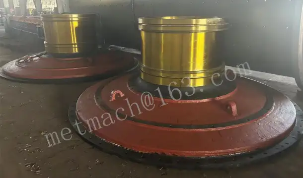 Стенна торцеваяКрышка для шаровой мельницы МШР МСЦ, фотография 1