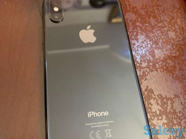 Iphone X space grey (черный), фотография 4