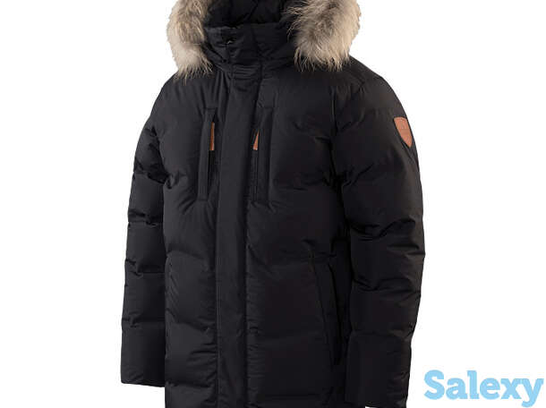 Куртка пуховая мужская сивера сайгат черная, фотография 1