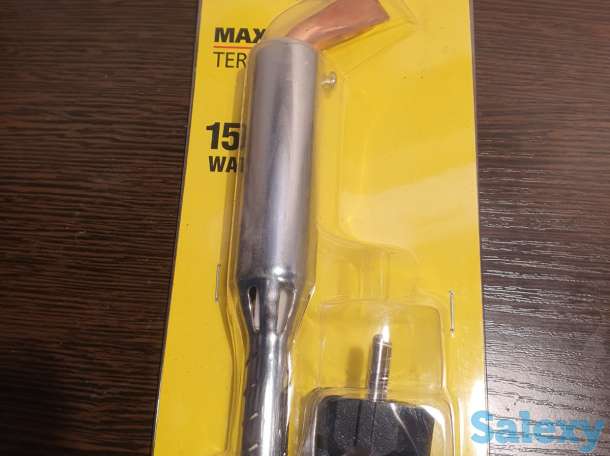 Паяльник с деревянной рукояткой и долговечным жалом STAYER MAXTerm, фотография 1