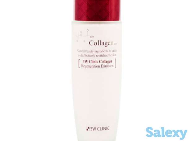 Эмульсия для лица 3w clinic collagen regeneration emulsion, фотография 1