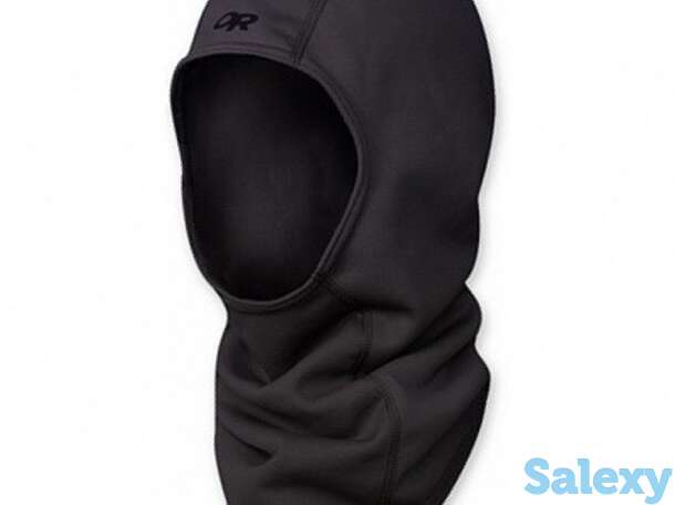 Балаклава маска outdoorresearch wind pro balaclava black, фотография 1