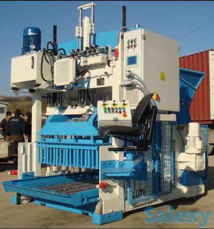 Вибропресс мобильный для производства блоков, плитки, бордюров Sumab, фотография 1