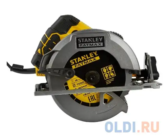 Циркулярная пила stanley fatmax fme301-qs 1650 вт 190мм, фотография 1