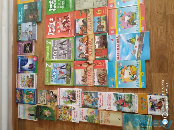 Школьные книги со 2 по 8 класс, б/у, фотография 2