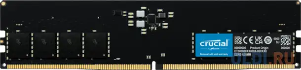 Crucial 16gb ddr5-4800 udimm cl40 (16gbit), фотография 1