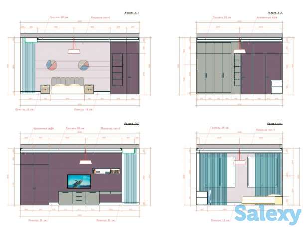Проекты для ремонта квартир,домов 1000 тг. за м2, фотография 5