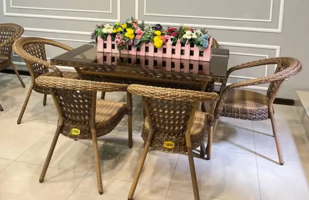 Элегантные столы и стулья из ротанга  идеальное сочетание стиля и комфорта!, фотография 8